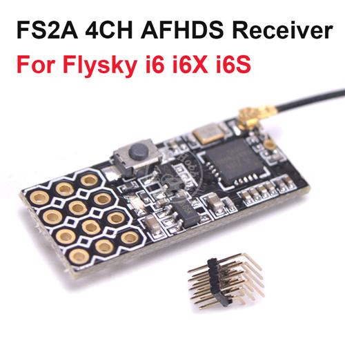 FS2A FlySky AFHDS 2A Compatible 2.4G 4CH Mini Receiver With PWM Output [FS2A-4CH]